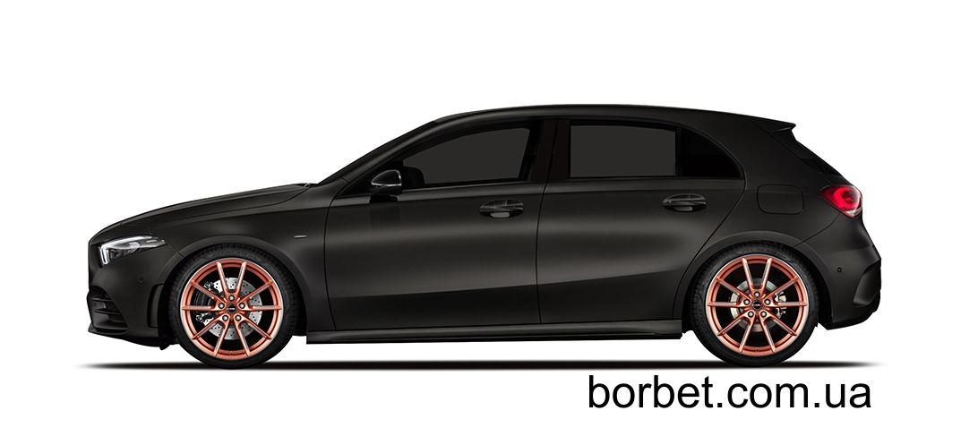 Новый BORBET LX превращает Mercedes A-Class в «WOW-класс»